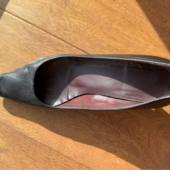 Gucci Black Leather Heels